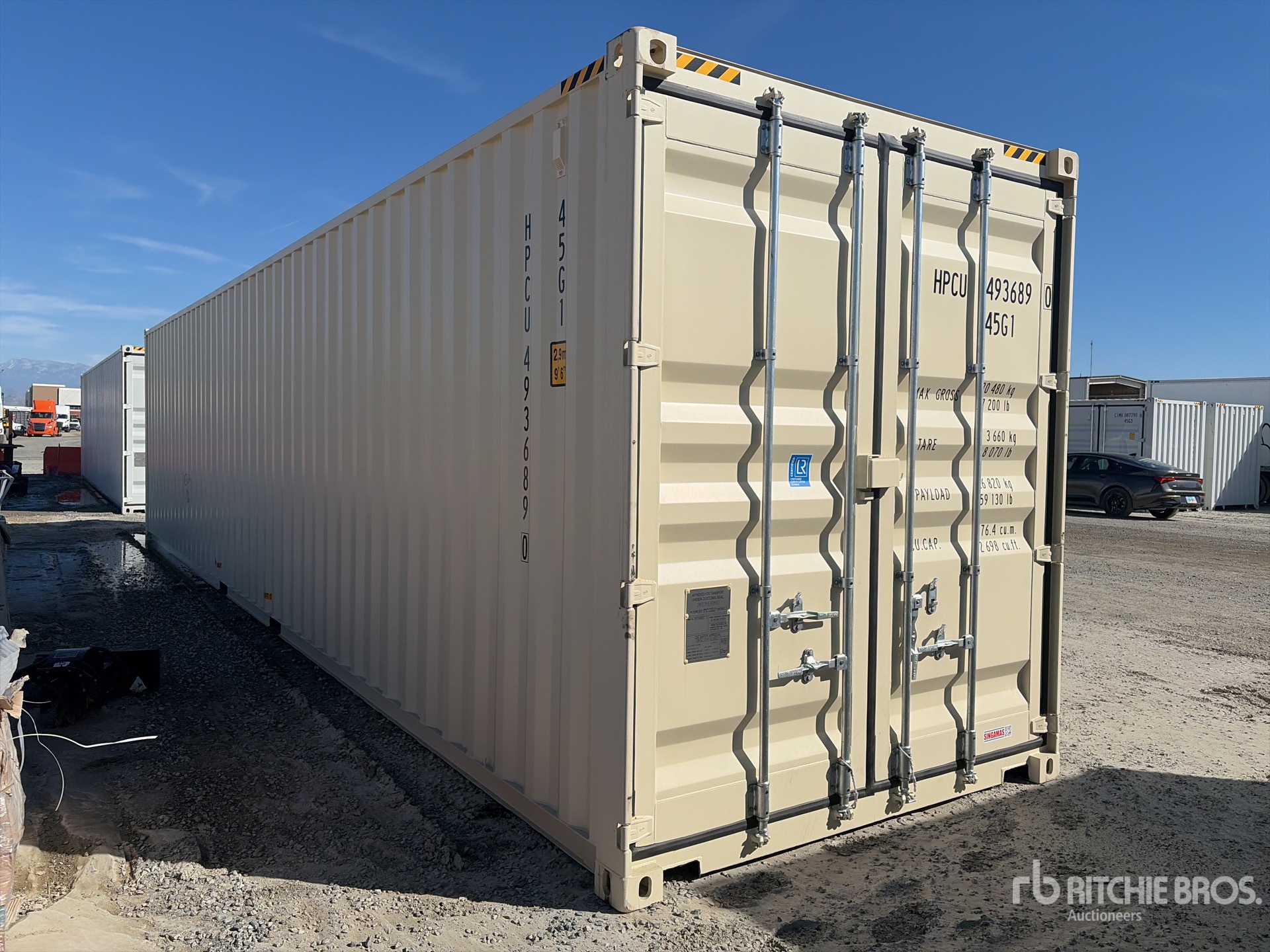 General Appearance with Picture, Right Front Corner