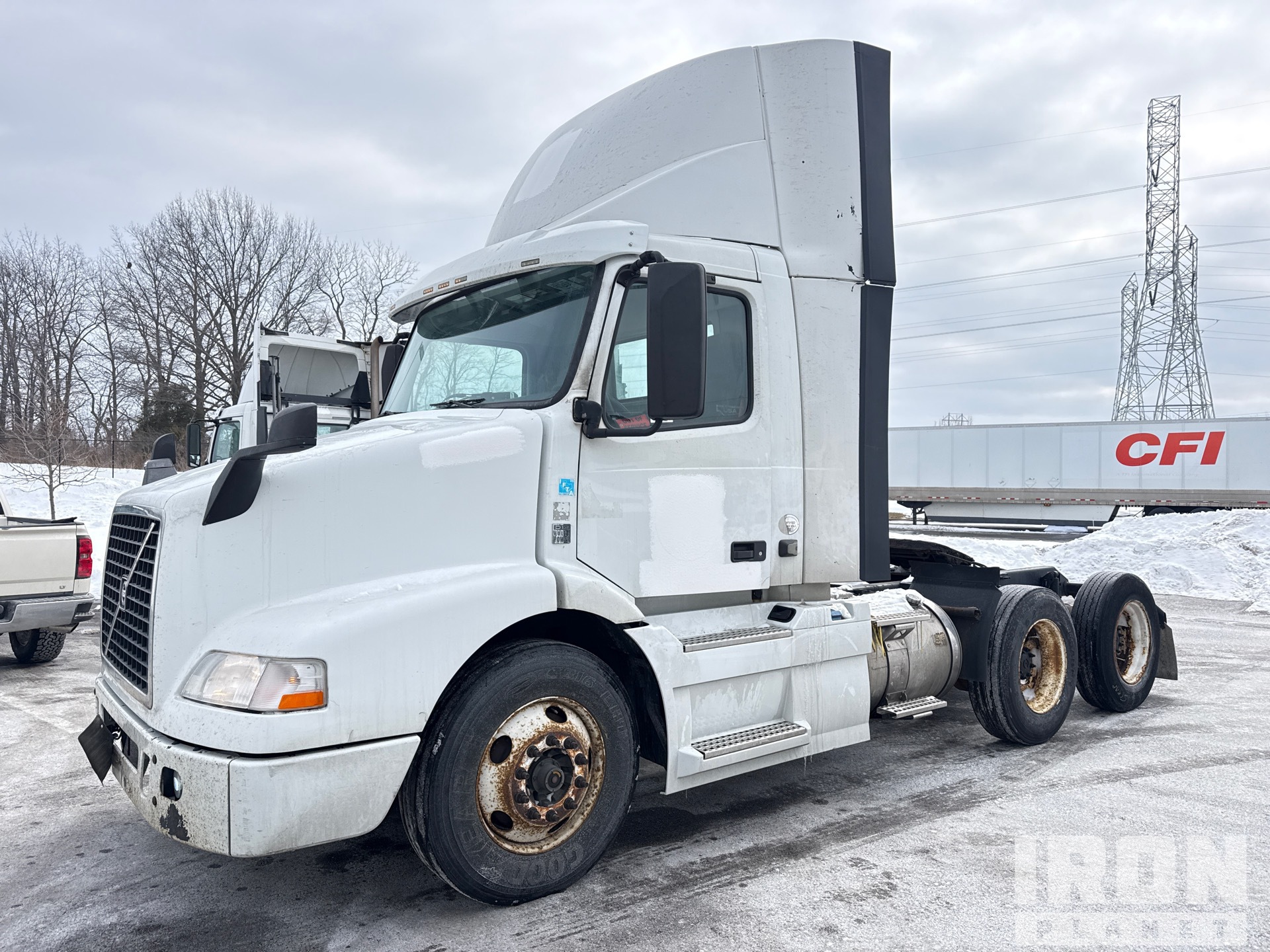 Camion VOLVO NL 6x4 Benne Chantier Conrad 1/50 – Métal TP Sans Boîte
