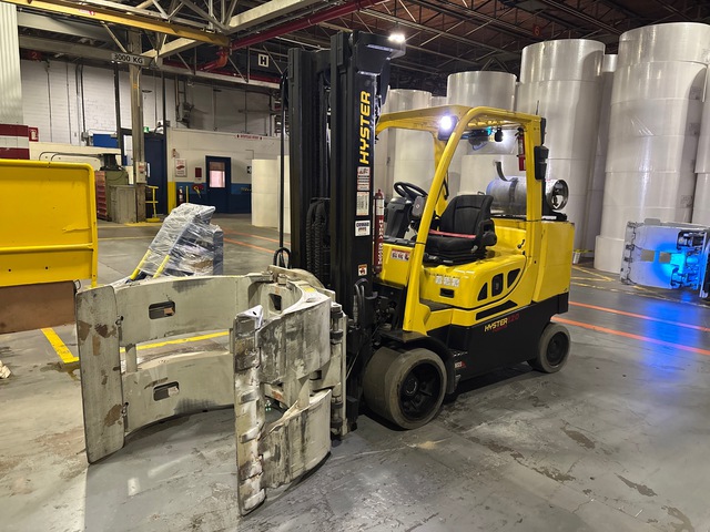 2019 Hyster S120FTPRS 8500 lb Cushion Tire Forklift