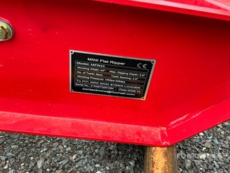 2025 GIYI GY-MFR44 44 in Mini Flat Ripper (Unused) | Ritchie Bros