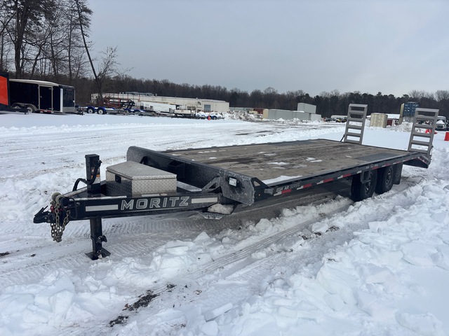 2025 Moritz 24 ft T/A Equipment Trailer