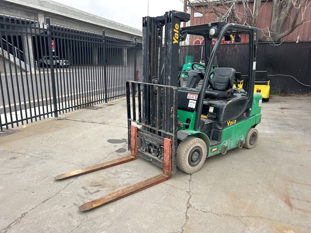 2016 Yale GTP050LX 4750 lb Cushion Tire Forklift