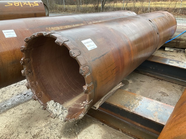 Quantity of (2) 880mm D-Wall VL Casing 2M - Fits Foundation Drill