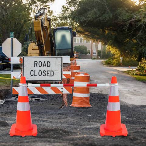 Quantity of (100) Steelman Traffic Cones (Unused)