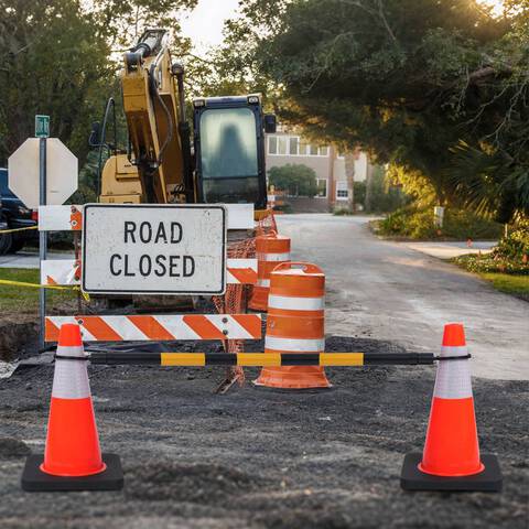 Quantity of (10) Steelman Traffic Cones (Unused)