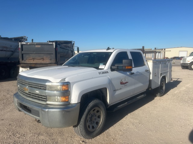 2015 Chevrolet 3500 4x2 Utility Truck