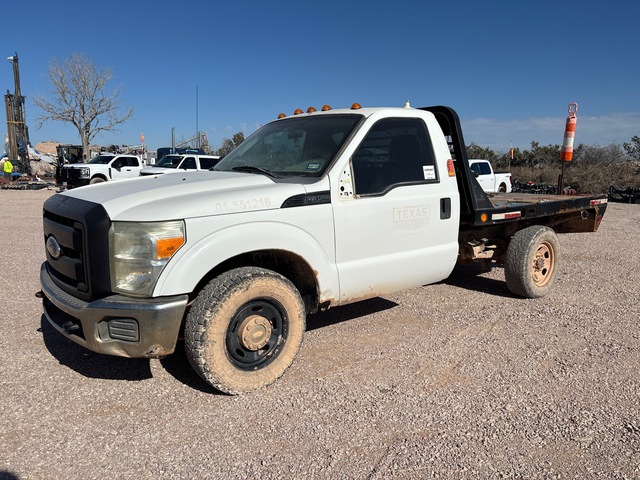 2012 Ford F-350 XL 4x2 Flatbed Truck
