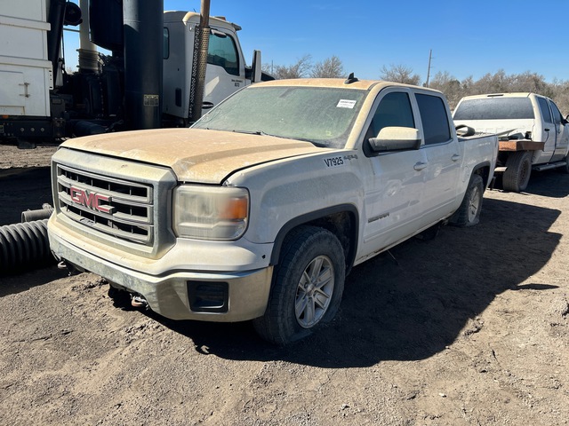 2015 GMC 1500 SLE 4x4 Crew Cab Pickup (Inoperable)