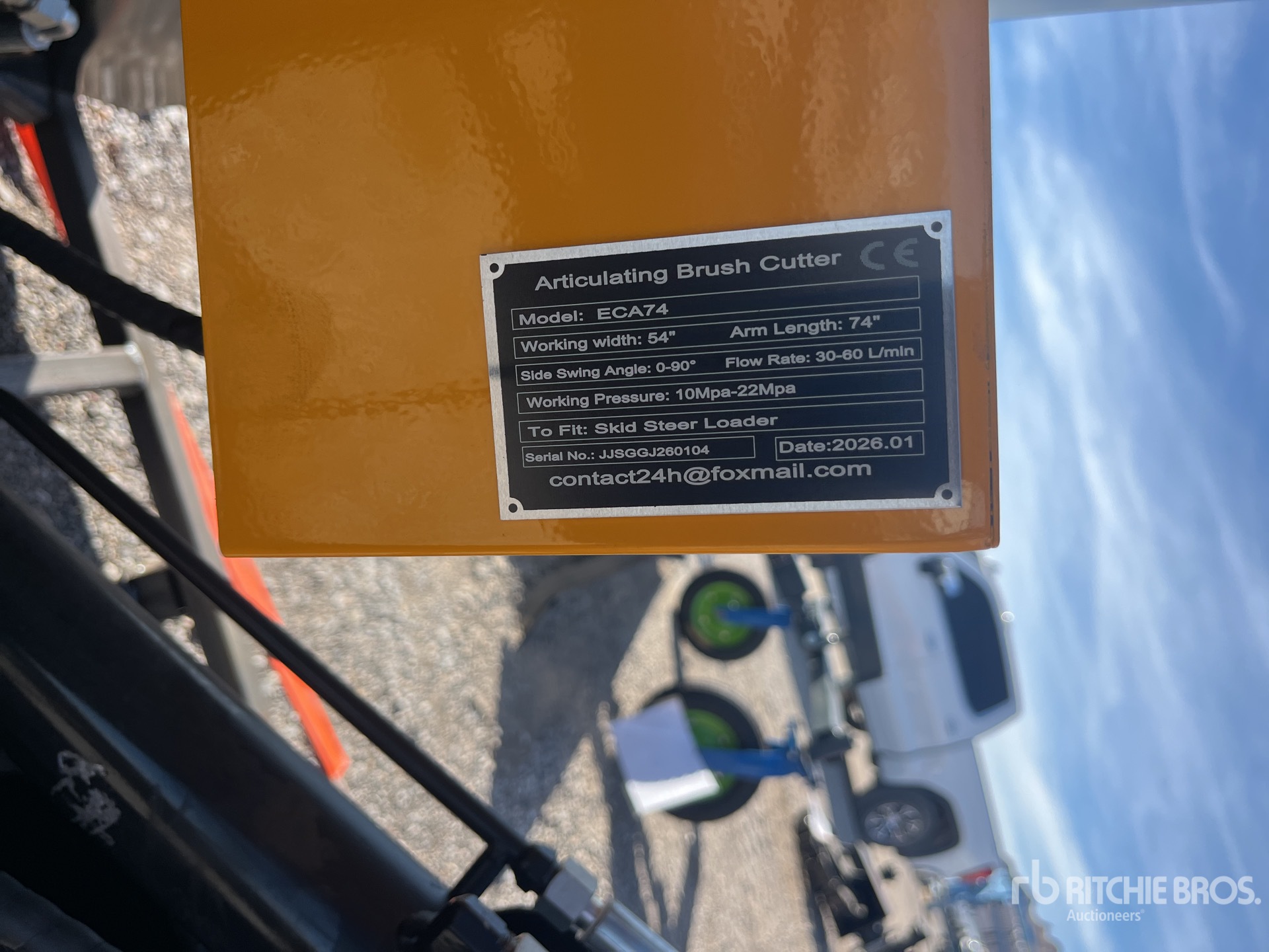 General Appearance with N.º de serie/VIN