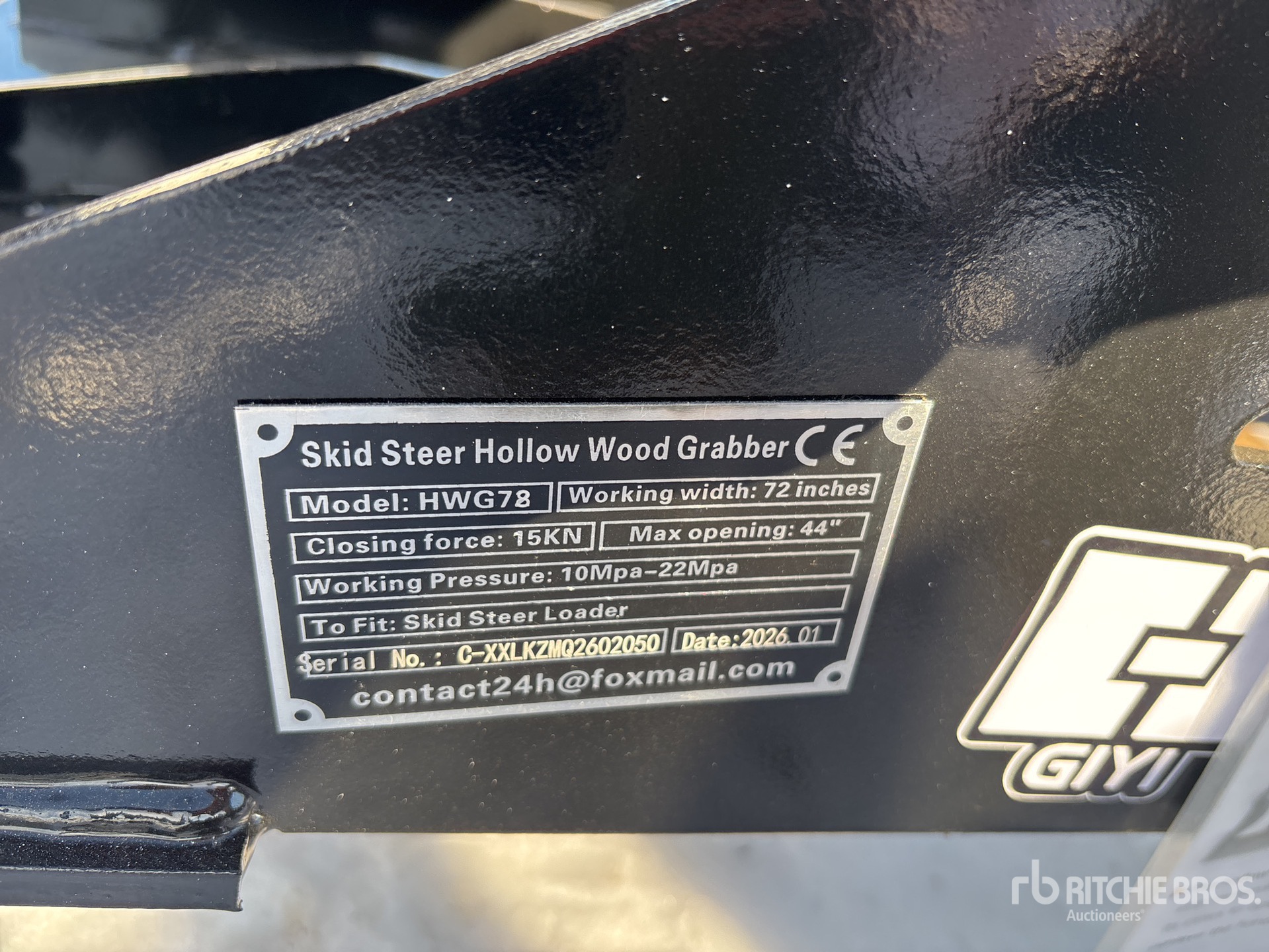 General Appearance with Numer seryjny/numer identyfikacyjny pojazdu