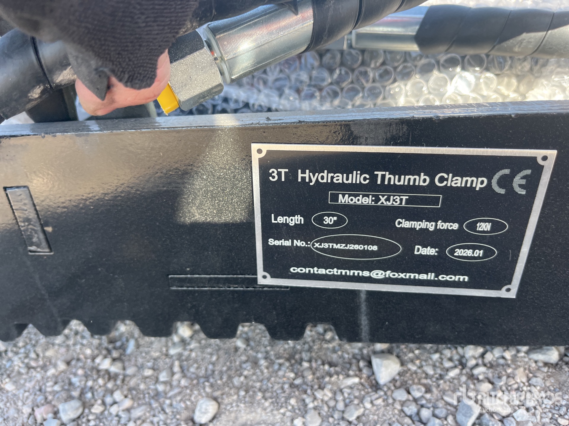 General Appearance with N.º de serie/VIN