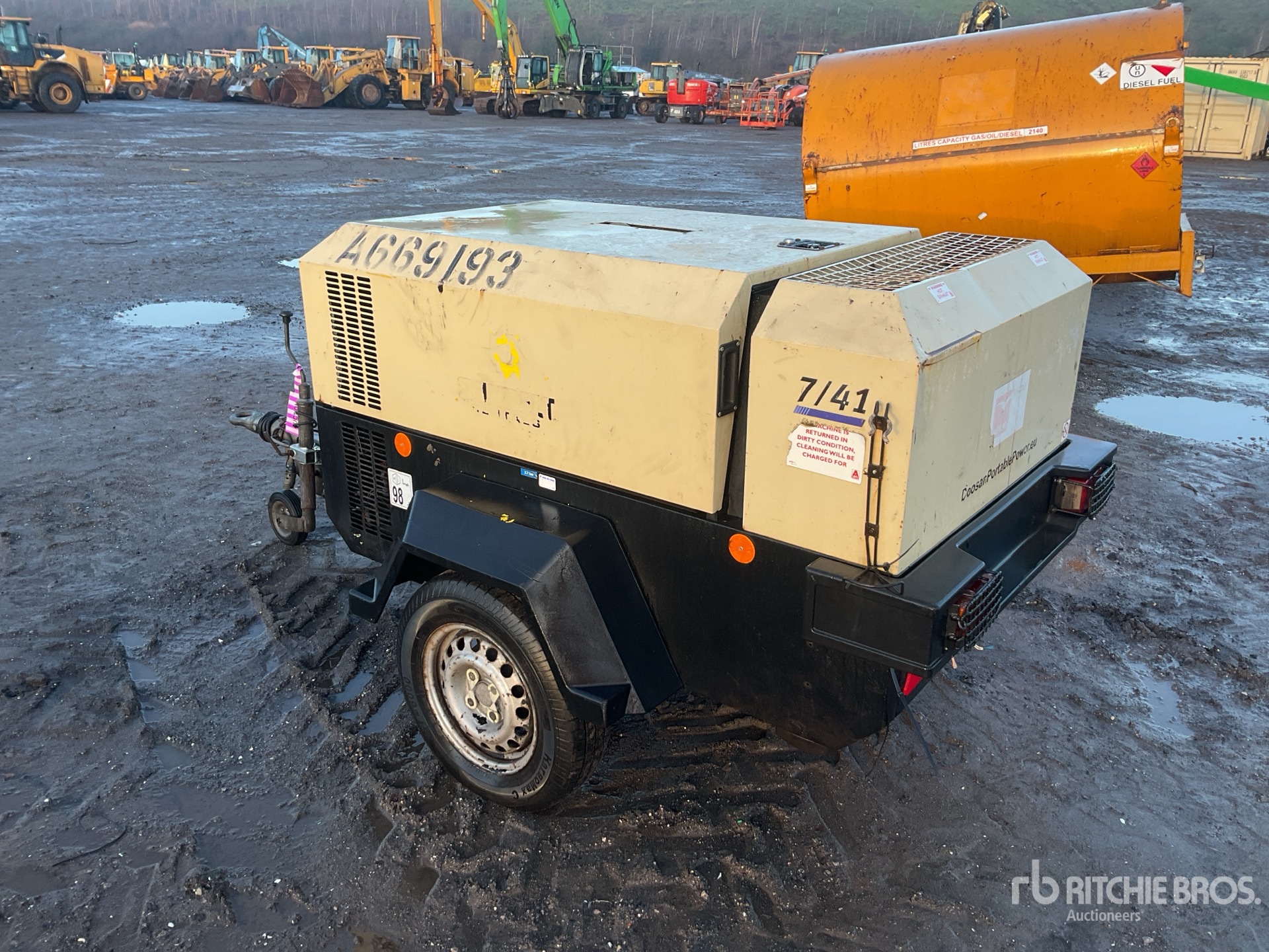 General Appearance with Picture, Left Rear Corner