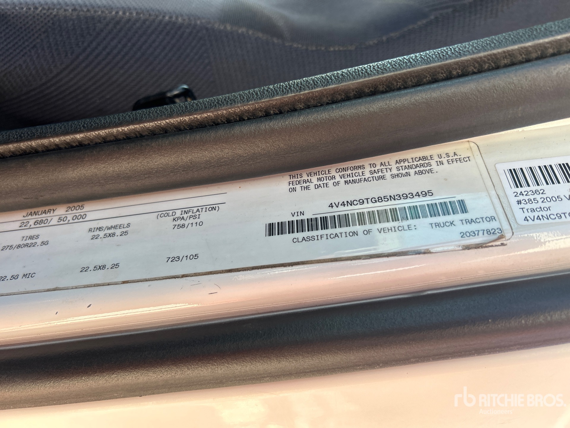 General Appearance with Numéro de série/Numéro d'identification du véhicule automobile