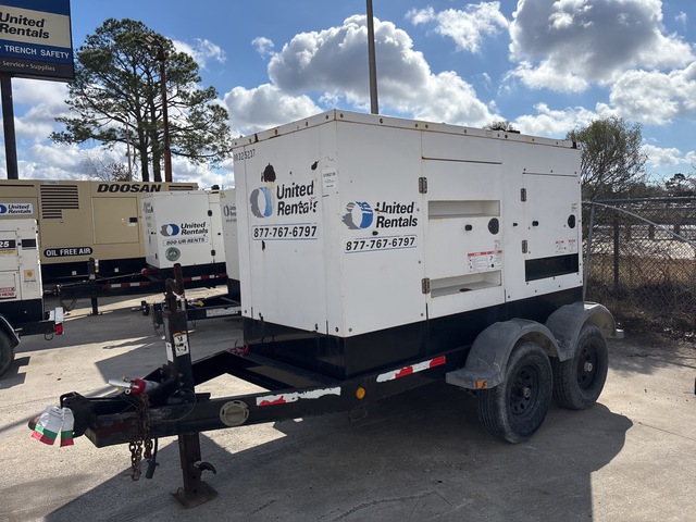 2014 Cummins C100D6RG 100 kW Mobile Generator Set