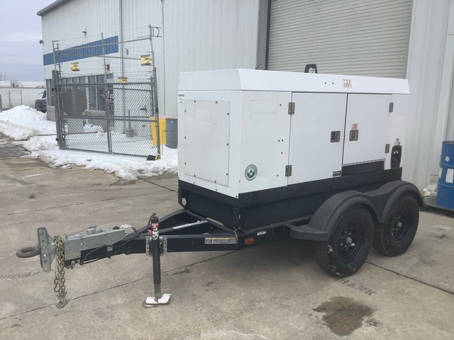 2019 (unverified) Wacker G50 T4F 38 kW Mobile Generator Set