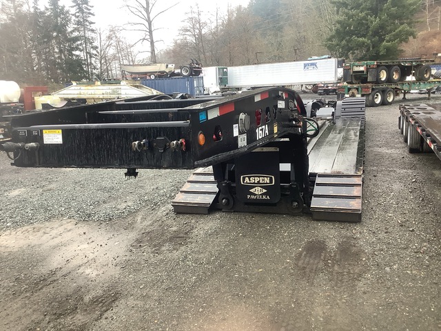 2022 Aspen HHT/RL 55 ton Tri/A Removable Gooseneck Lowboy Trailer