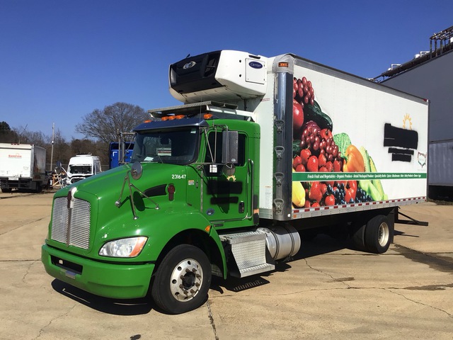 2017 Kenworth T270 4x2 Refrigerated Truck