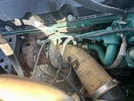 Motor with Auspuffanlage