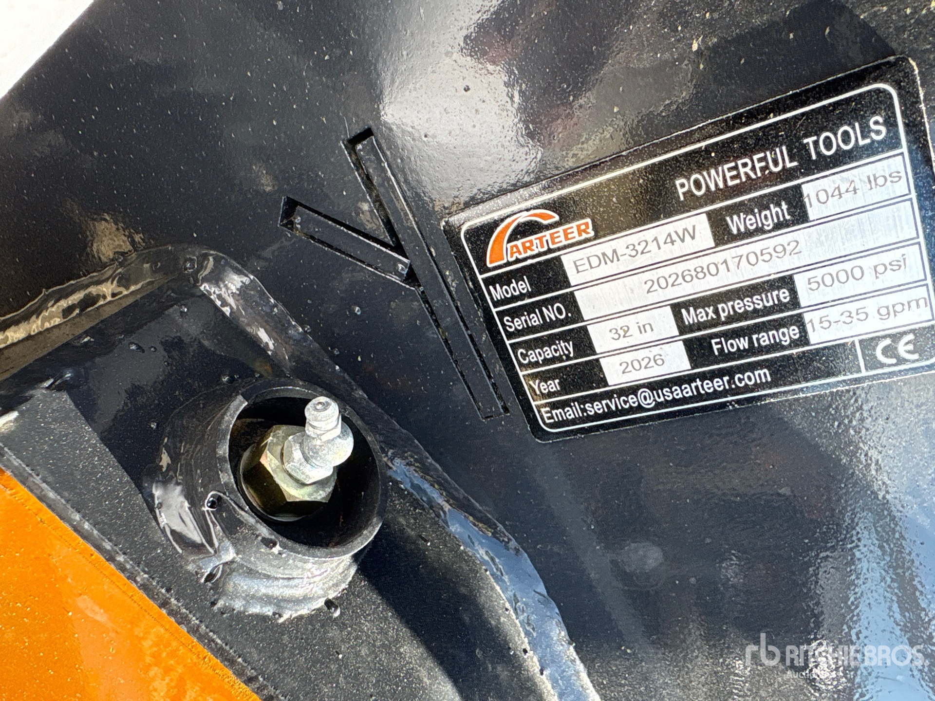 General Appearance with N.º de serie/VIN