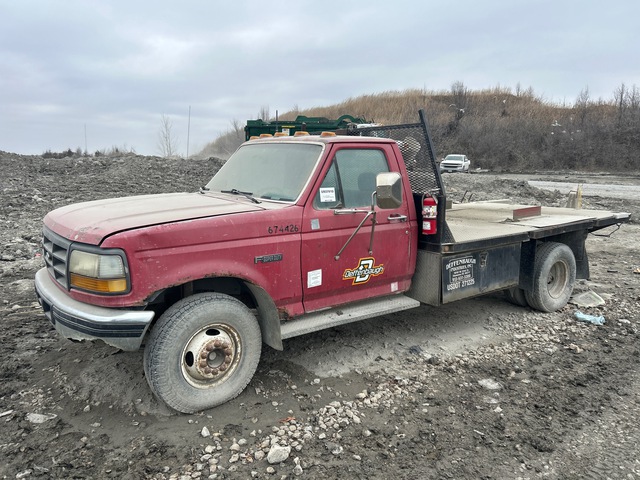 1994 Ford F Series XL 4x2 Flatbed Truck