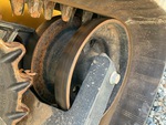 Rubber Track Undercarriage with Rear idler wear