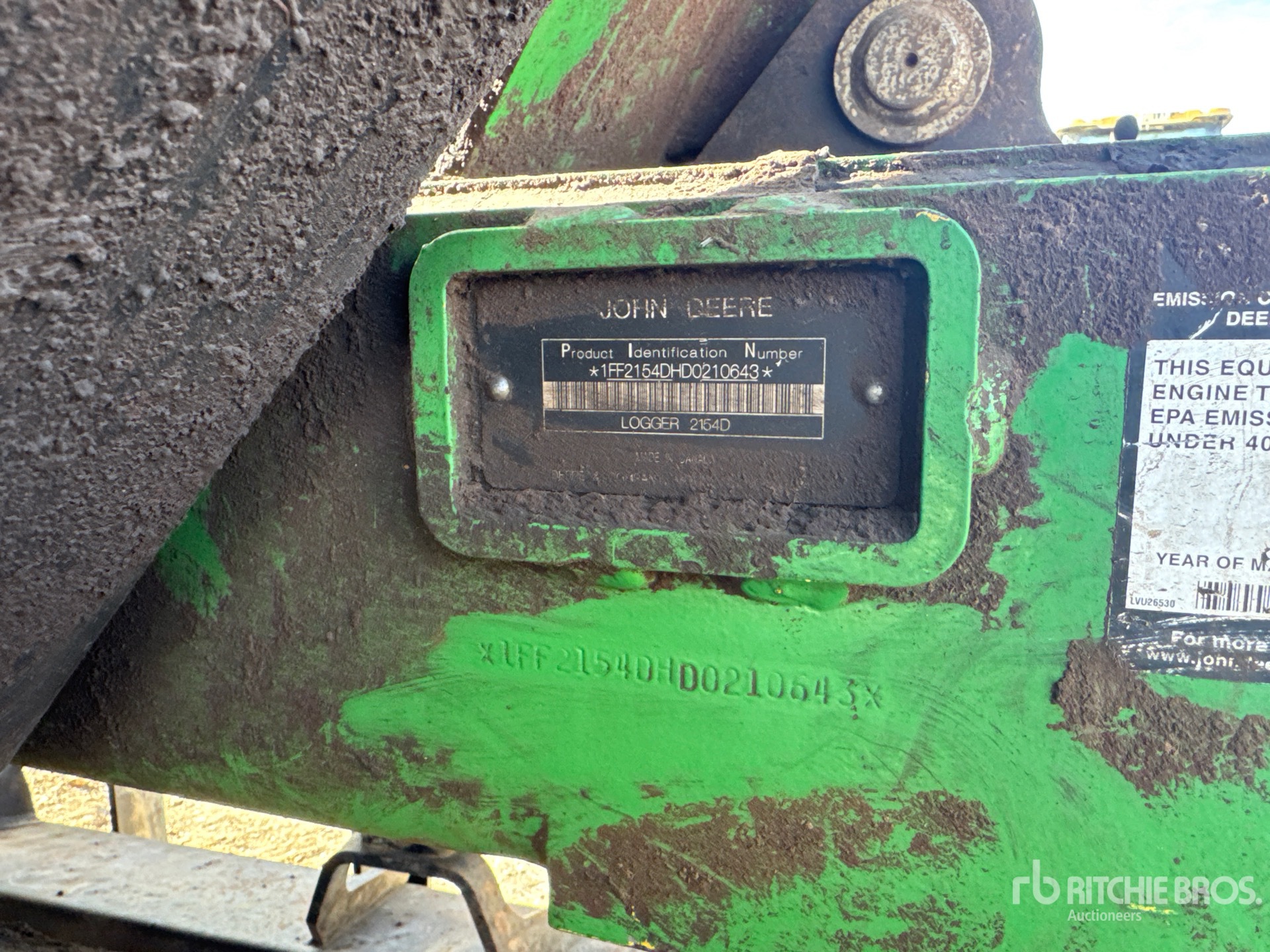 General Appearance with N.º de serie/VIN