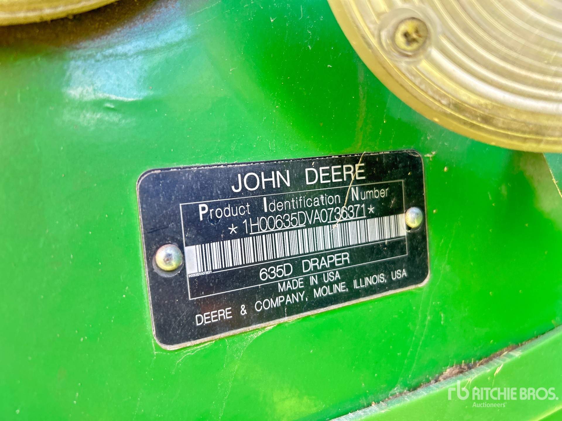 2010 John Deere 635D
