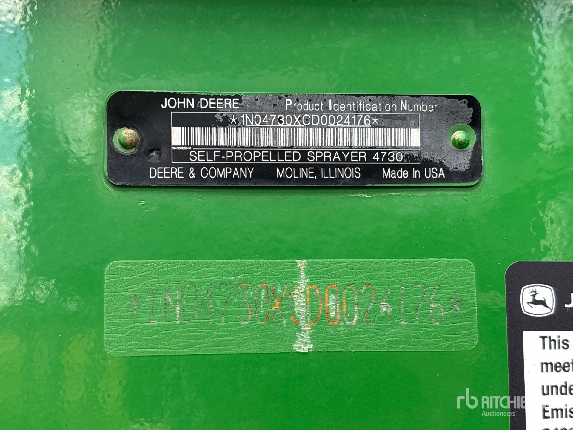 2013 John Deere 4730
