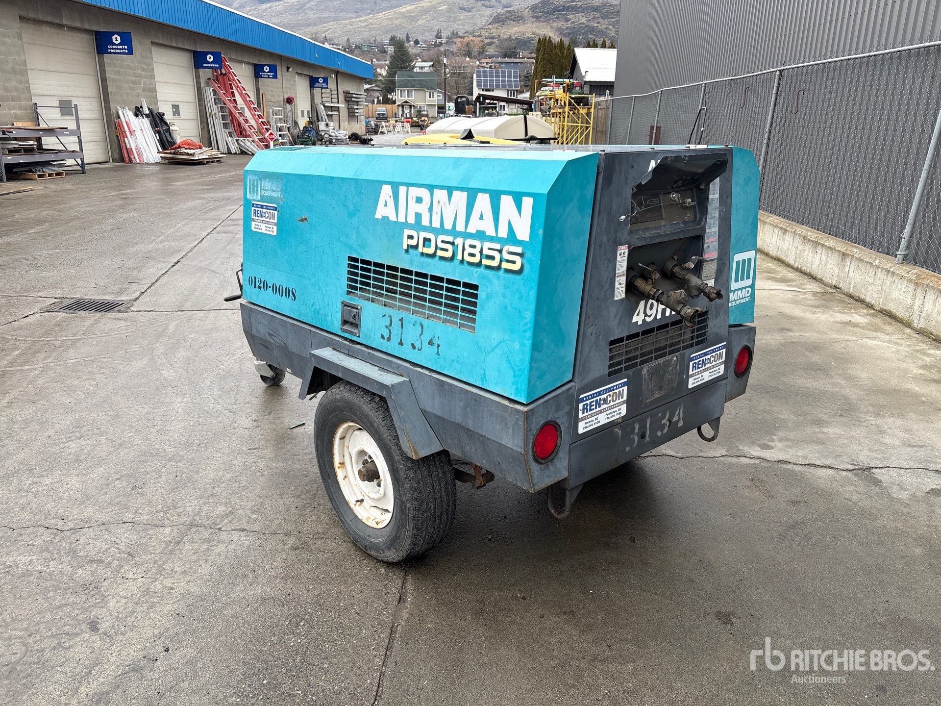 General Appearance with Picture, Left Rear Corner