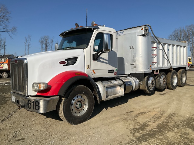 2015 Peterbilt 567 10x4 T/A Dump Truck