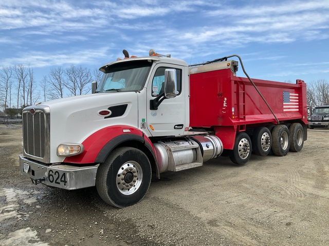 2015 Peterbilt 567 10x4 T/A Dump Truck