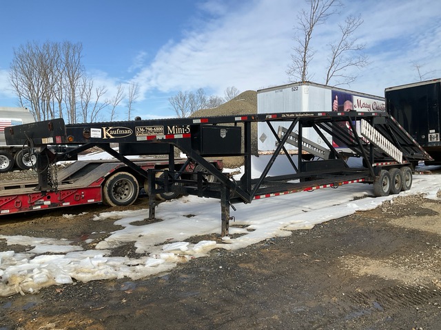 2020 Kaufman Tri/A 5 Car Open Car Carrier Trailer