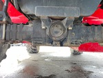Drivetrain with Rear Axle Oscillating Pin