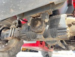 Drivetrain with Front Axle Oscillating Pin