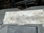 Motor with Emission Label