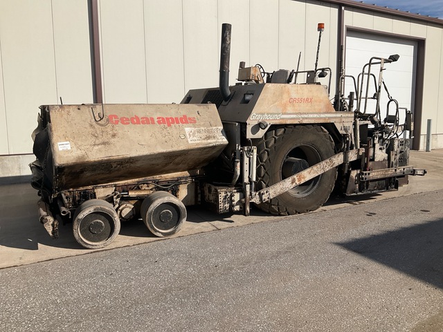 Cedarapids CR551 Wheel Asphalt Paver