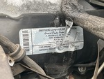 Engine with Emission Certification Label