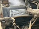 Engine with Emission Certification Label