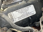Engine with Emission Certification Label