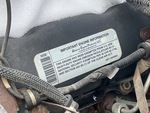 Engine with Emission Certification Label