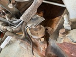 Engine with Oil Pump/Tach Drive (behind doghouse cover)