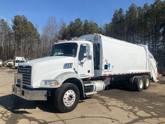 2007 Mack CTP713B 6x4 Rear Loader Waste Collection Truck