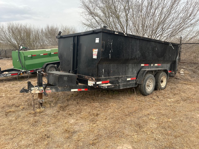 2024 Texas Pride 14 ft T/A Dump Utility Trailer