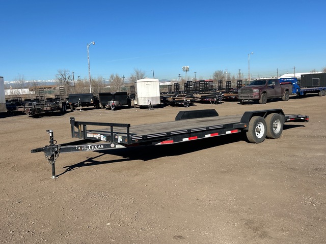 2025 East Texas T/A 1 Car Open Car Carrier Trailer