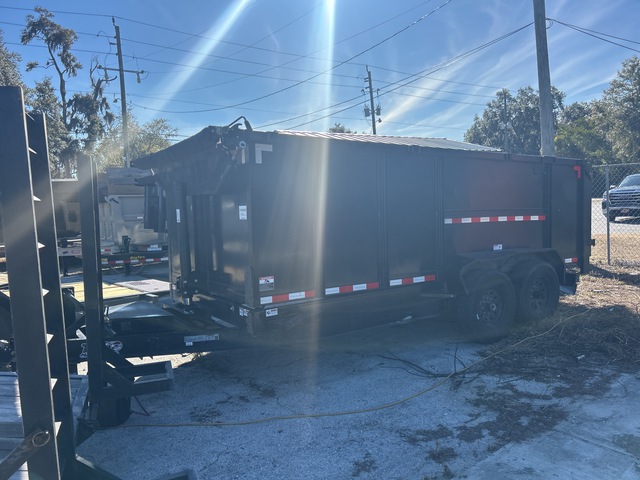 2025 American Made 16 ft T/A Dump Utility Trailer