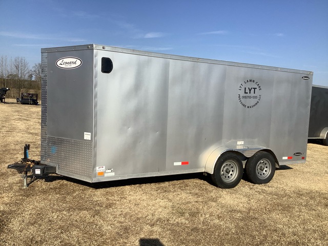 2022 Nationcraft 16 ft T/A Enclosed Trailer