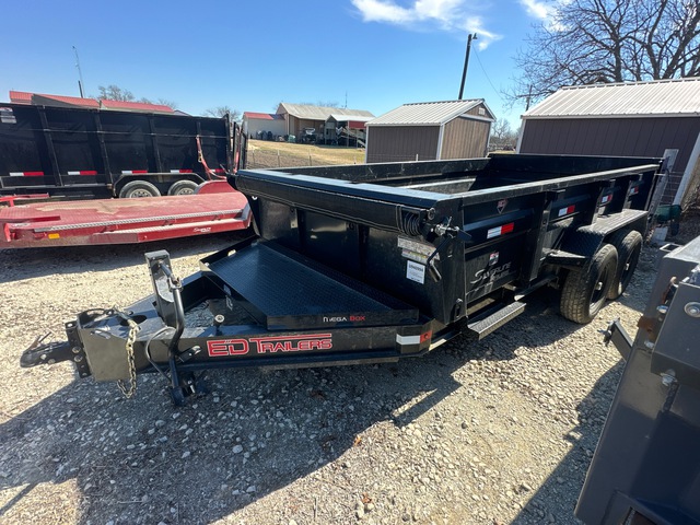 2024 ED Trailers LPT8314272S-BP 14 ft T/A Dump Utility Trailer