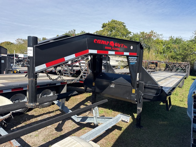 2023 Belmont GN40-24K 40 ft T/A Gooseneck Equipment Trailer