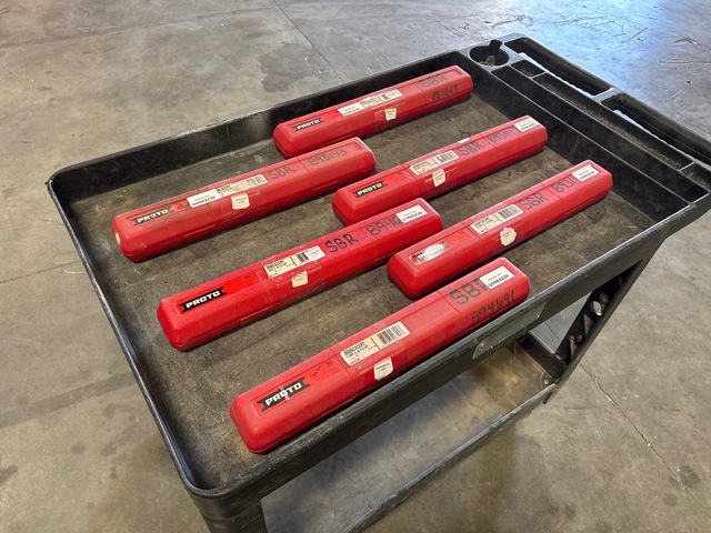 Quantity of (6) Proto 3/8 Drive Torque Wrenches