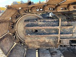 Undercarriage with Left Track Tensioner